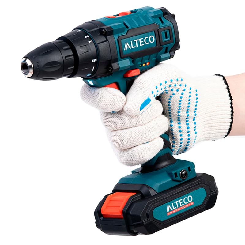 Дрель-шуруповерт ALTECO CD 2110 Li X2 аккумуляторная (A30209) - фото #8, Technodom.kz
