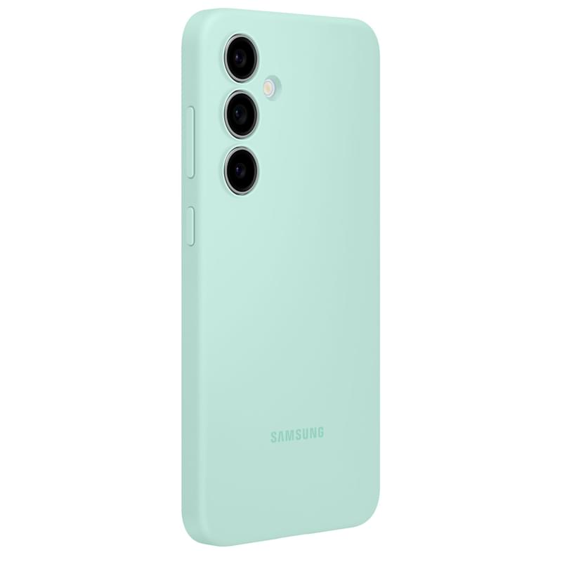 Чехол для Samsung Galaxy (S24 FE) Silicone Case Mint (EF-PS721CMEGRU) - фото #2, Technodom.kz