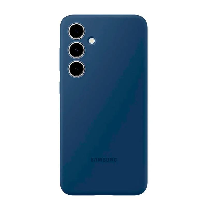 Чехол для Samsung Galaxy (S24 FE) Silicone Case Blue (EF-PS721CLEGRU) - фото #0, Technodom.kz
