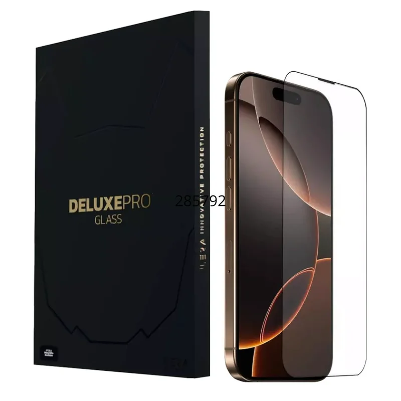 Защитное стекло для iPhone 16 Pro, iLera DeLuxe FullCover Glass (iLFCDL16PR)