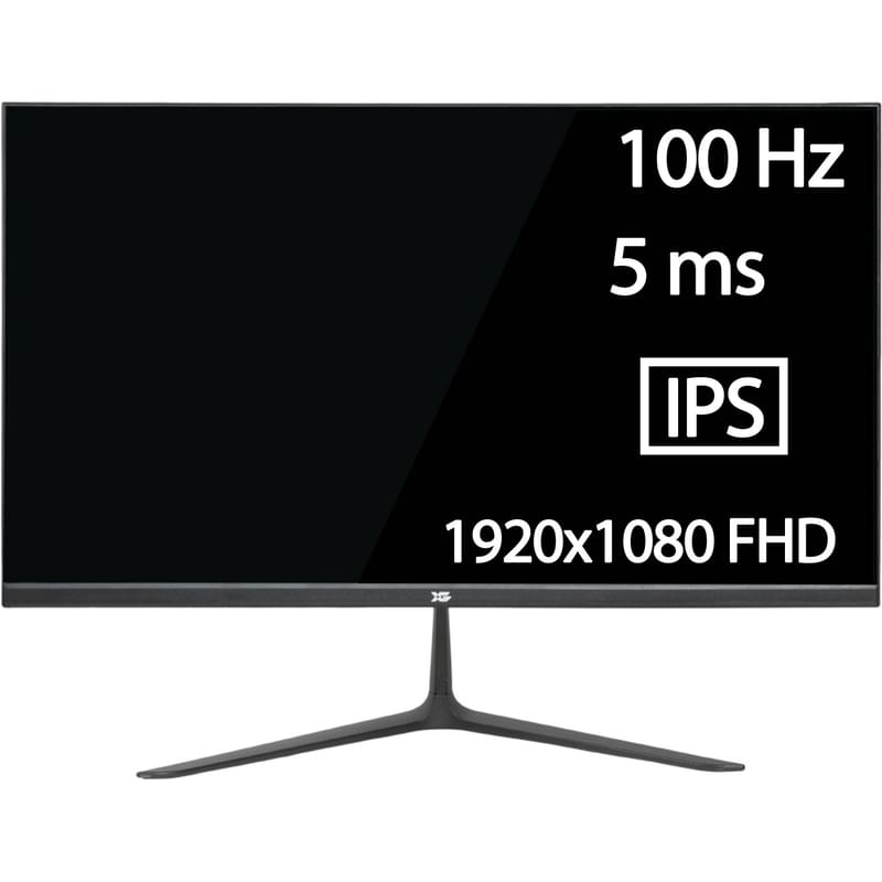 23,8" X-game 1T238IPS Мониторы 1920x1080 16:9 IPS 100ГЦ (HDMI+DP+ VGA) Black - фото #0, Technodom.kz