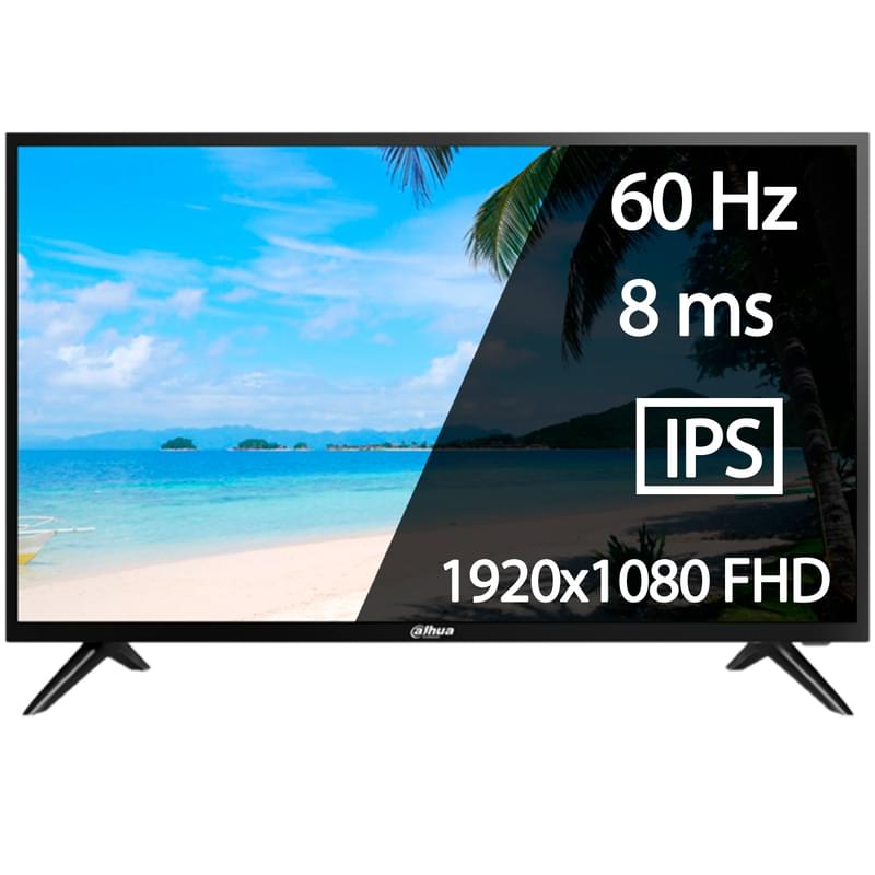 Монитор 32" Dahua DHI-LM32-F200 1920x1080 16:9 IPS 60ГЦ (HDMI+VGA) Black - фото #0, Technodom.kz