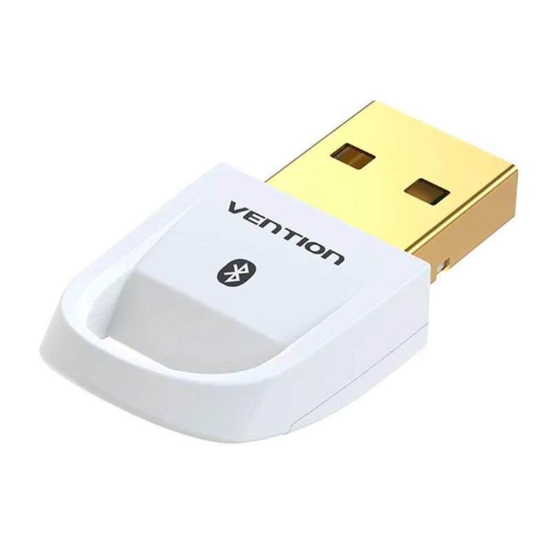 Адаптер USB Bluetooth Vention CDSW0 (BT5.0, 5Мб/С, 20м, White) - фото #0, Technodom.kz