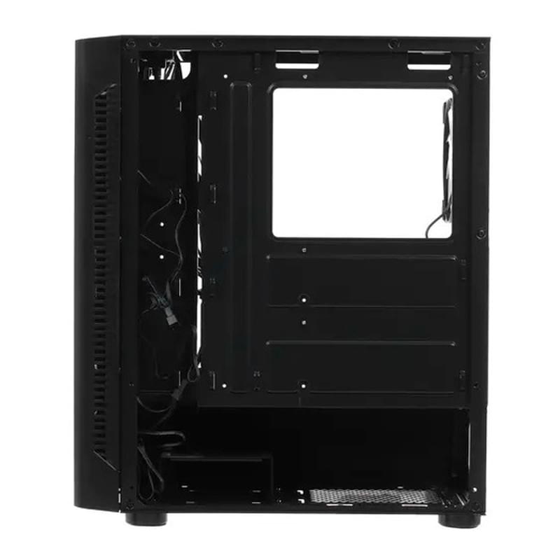 ПК корпус 1STPLAYER D4-BK-1F5M-3F5S MidTower, window, Black ATX [D4-BK-1F5M-3F5S] - фото #1, Technodom.kz