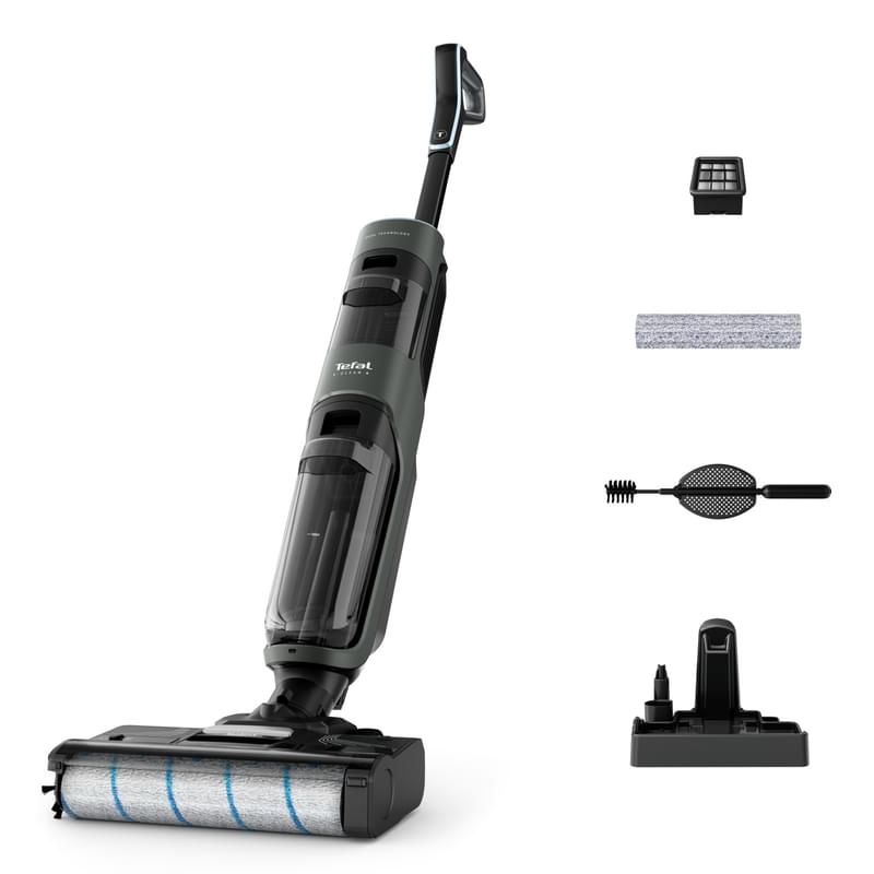 Вертикальный моющий пылесос Tefal X-Clean 4 GF-5035F0 - фото #1, Technodom.kz