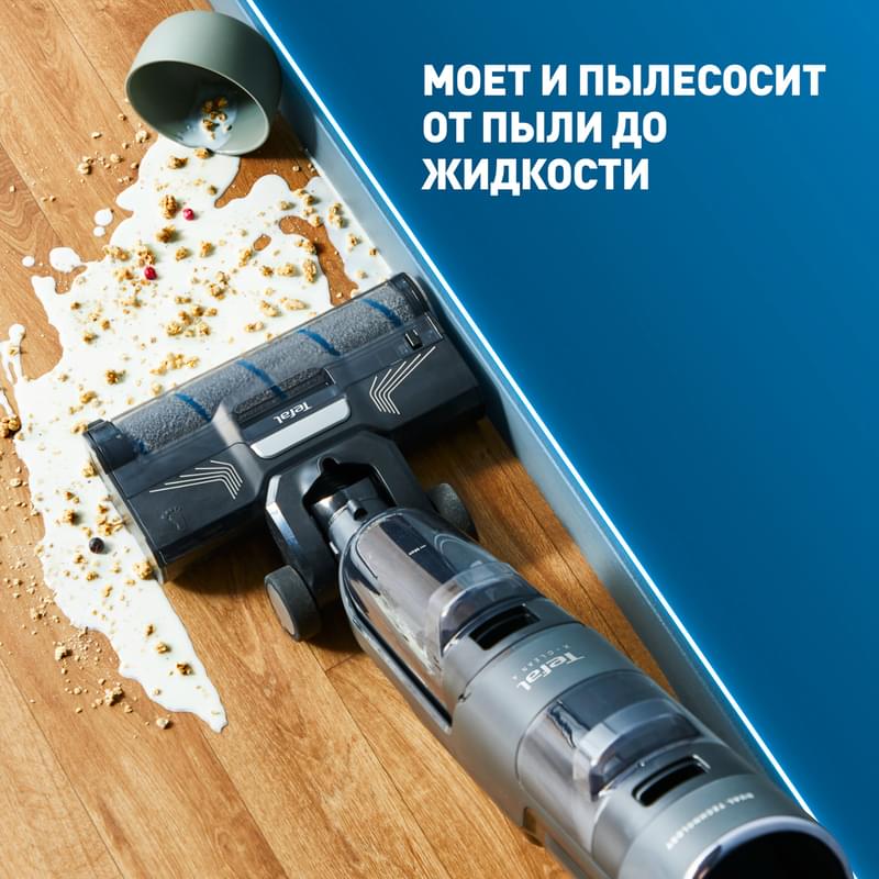 Вертикальный моющий пылесос Tefal X-Clean 4 GF-5035F0 - фото #3, Technodom.kz