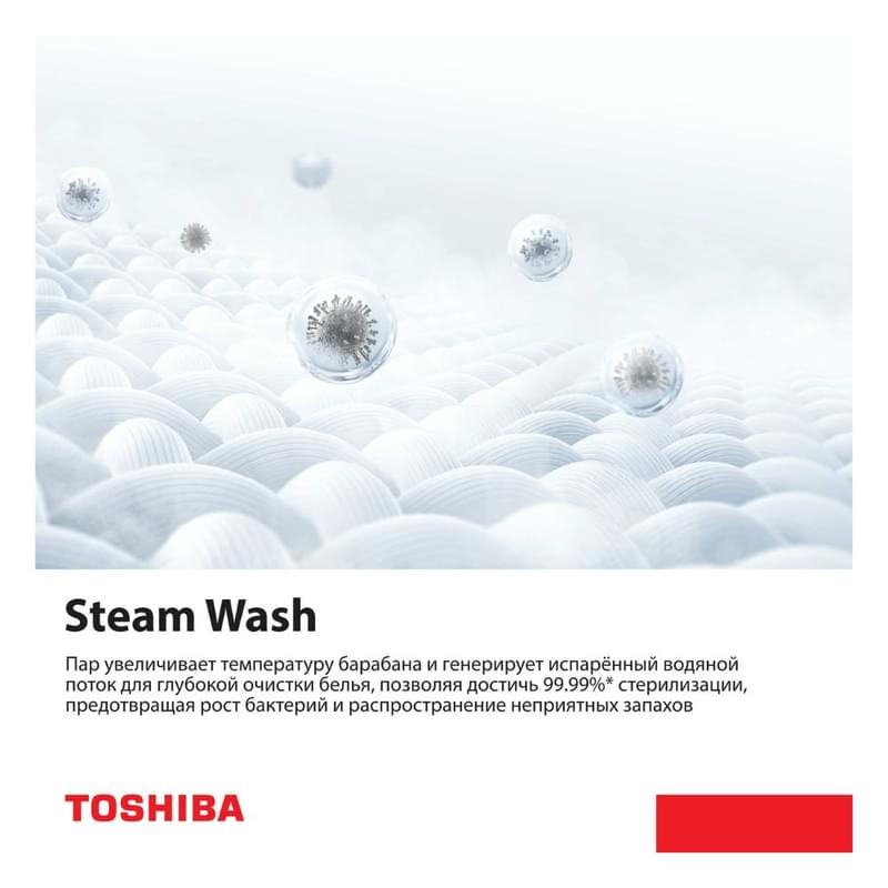 Стиральная машина Toshiba TW-BK100GF4UZ(WK) - фото #2, Technodom.kz