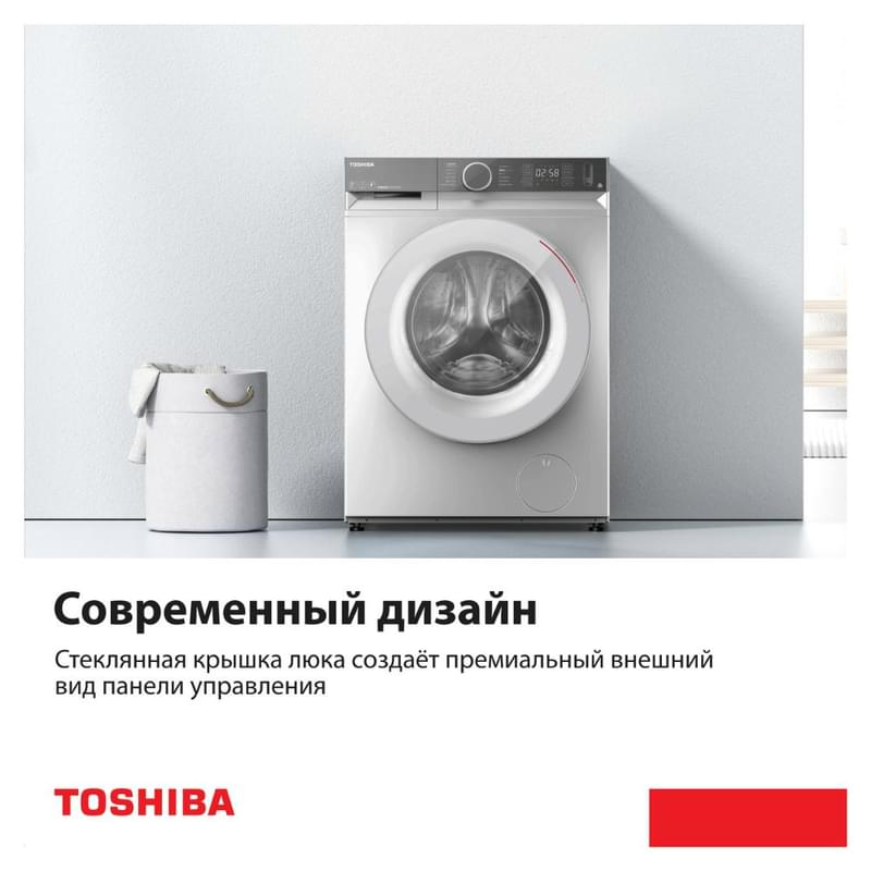 Стиральная машина с сушкой Toshiba TWD-BM110GF4UZ(WK) - фото #4, Technodom.kz Стиральная машина с сушкой Toshiba TWD-BM110GF4UZ(WK) - фото #4, Technodom.kz