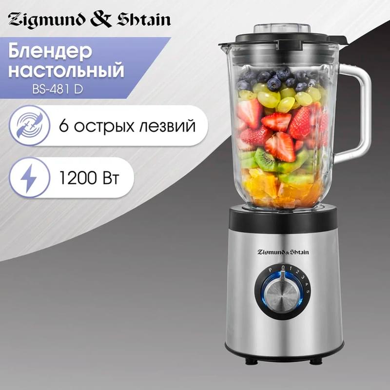 Блендер стационарный Zigmund&Shtain BS-481D - фото #1, Technodom.kz