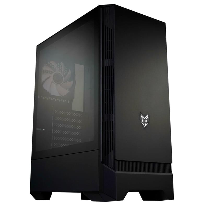 ПК корпус FSP CMT260 MidTower, window, Black mATX [CMT260] - фото #0, Technodom.kz