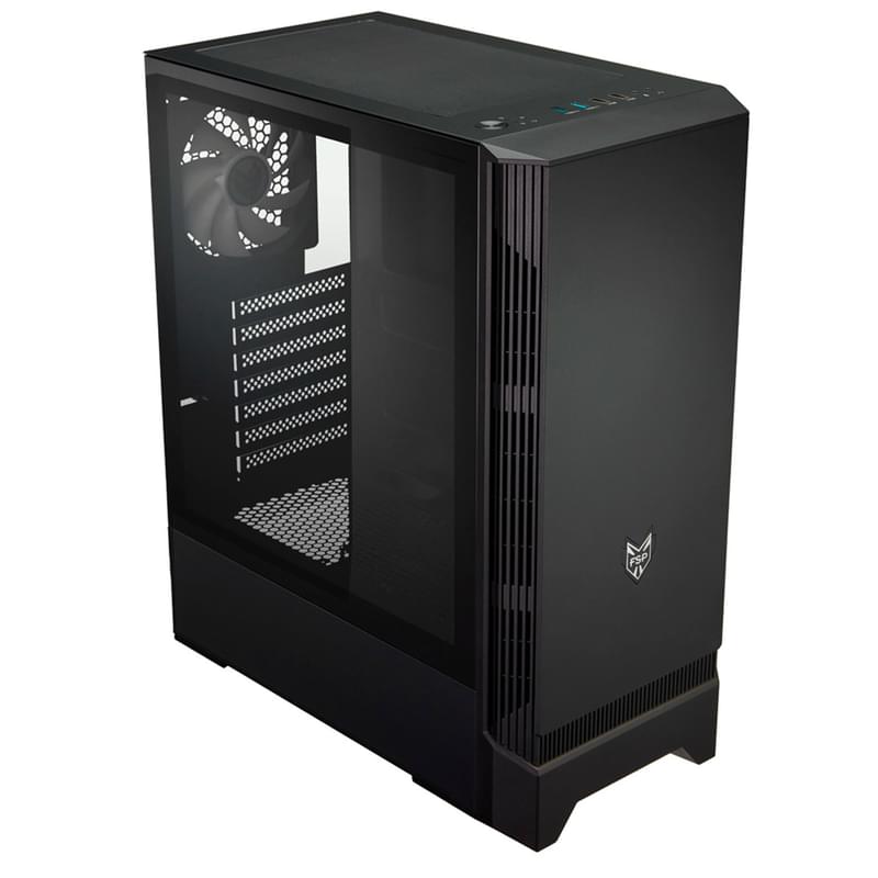 ПК корпус FSP CMT260 MidTower, window, Black mATX [CMT260] - фото #1, Technodom.kz