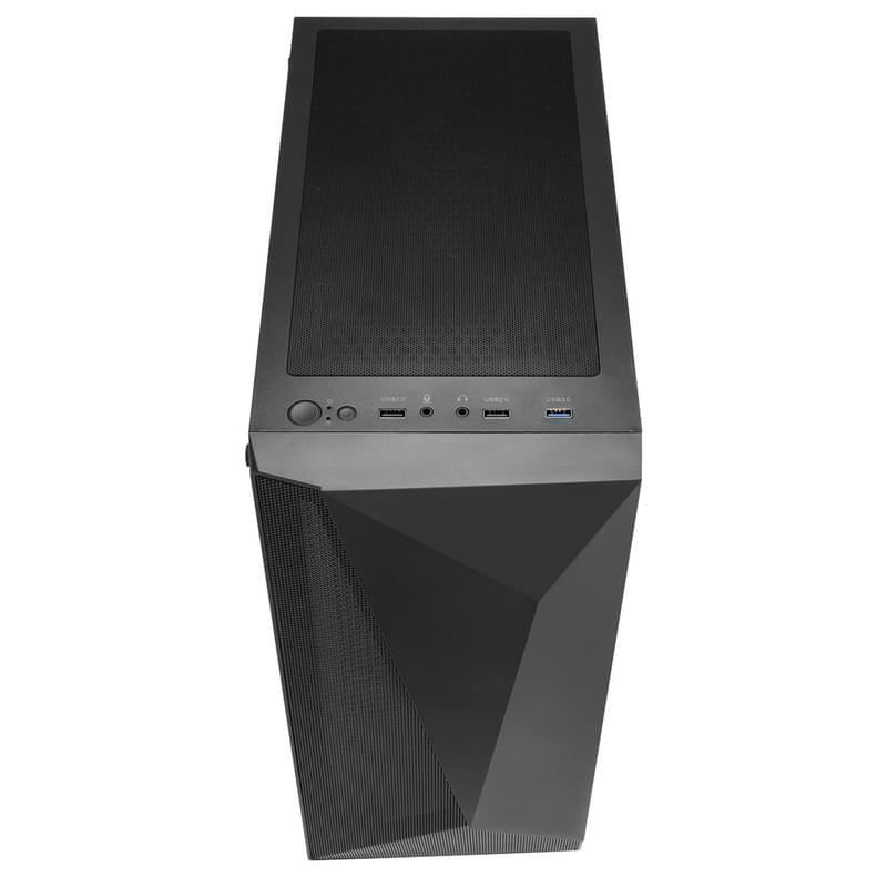 ПК корпус FSP CMT195B MidTower, window, Black ATX [CMT195B] - фото #1, Technodom.kz