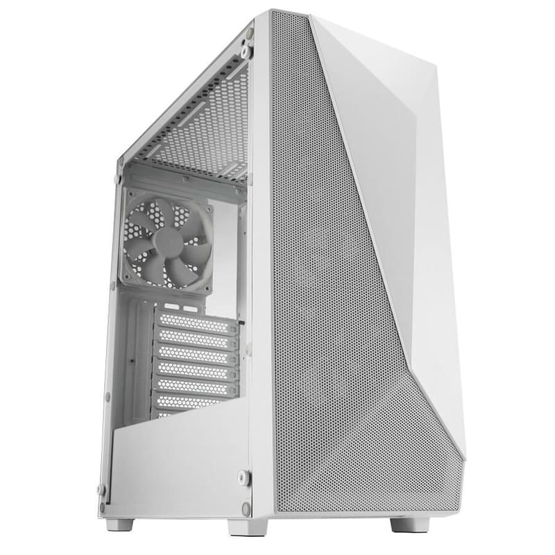 ПК корпус FSP CMT195W MidTower, window, White ATX [CMT195W] - фото #0, Technodom.kz