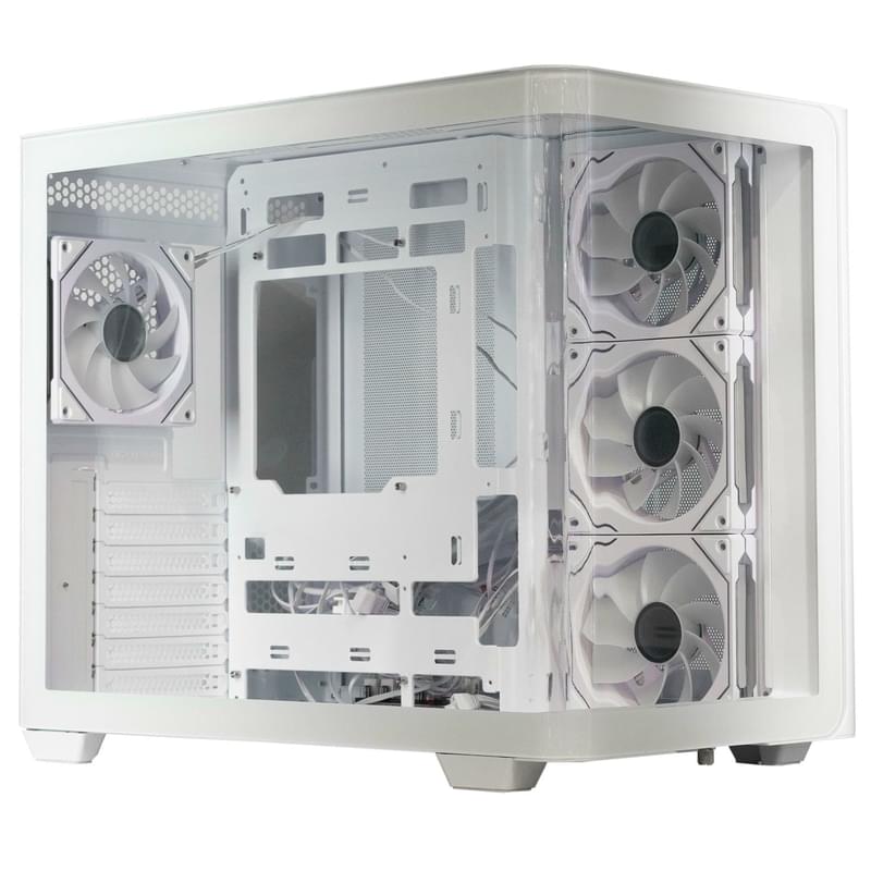 FSP M580-WA ARGB MidTower, window, White ATX [M580-WA] кейсі - фото #0, Technodom.kz
