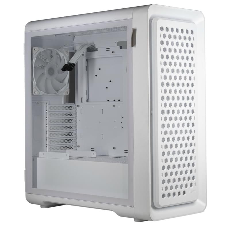 ПК корпус FSP CUT593P ARGB MidTower, window, White E-ATX [CUT593P(W)] - фото #0, Technodom.kz