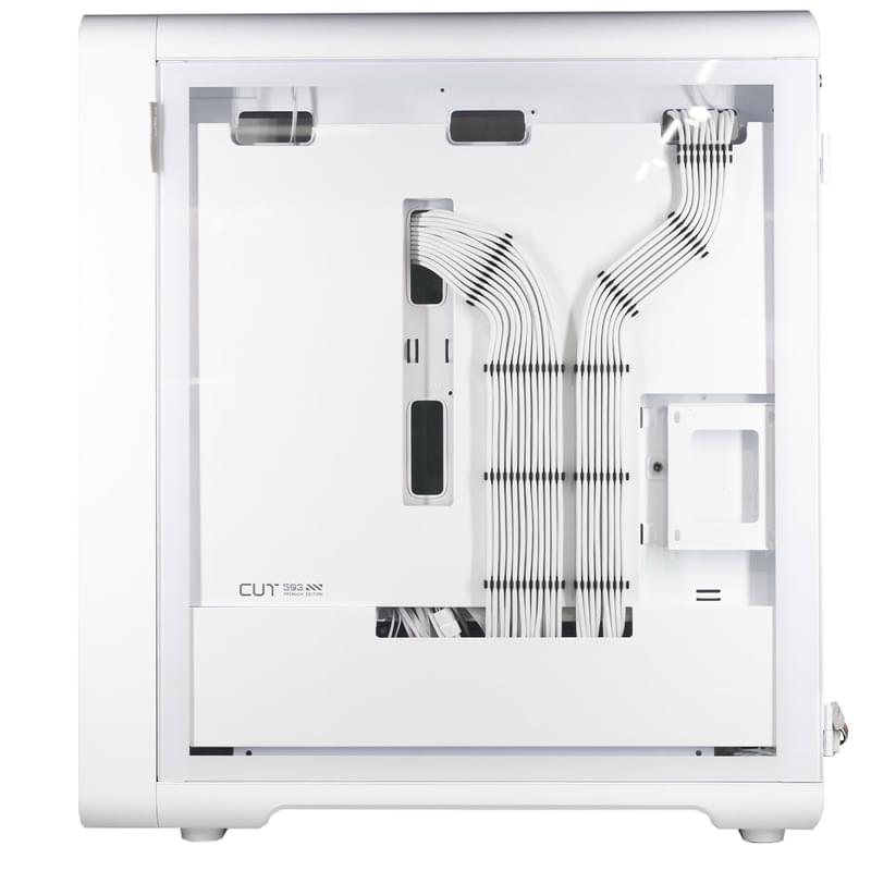 ПК корпус FSP CUT593P ARGB MidTower, window, White E-ATX [CUT593P(W)] - фото #4, Technodom.kz