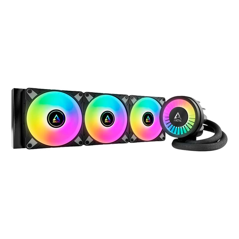 Система жидкостного охлаждения для CPU ARCTIC Liquid Freezer III - 360 ARGB Black [ACFRE00144A] - фото #0, Technodom.kz