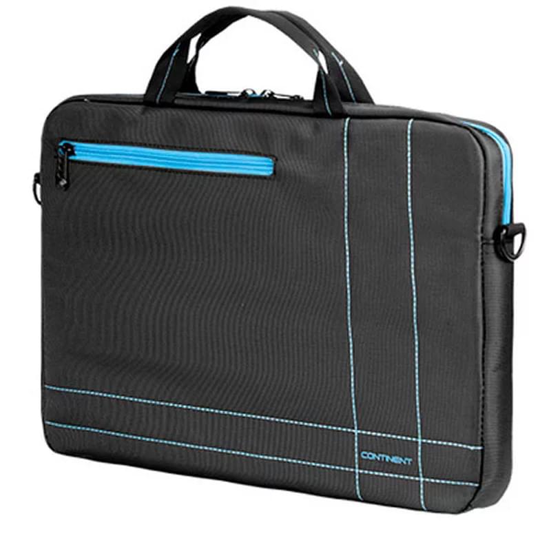 Сумка для ноутбука 15.6" Continent CC-201 Black/Blue - фото #0, Technodom.kz
