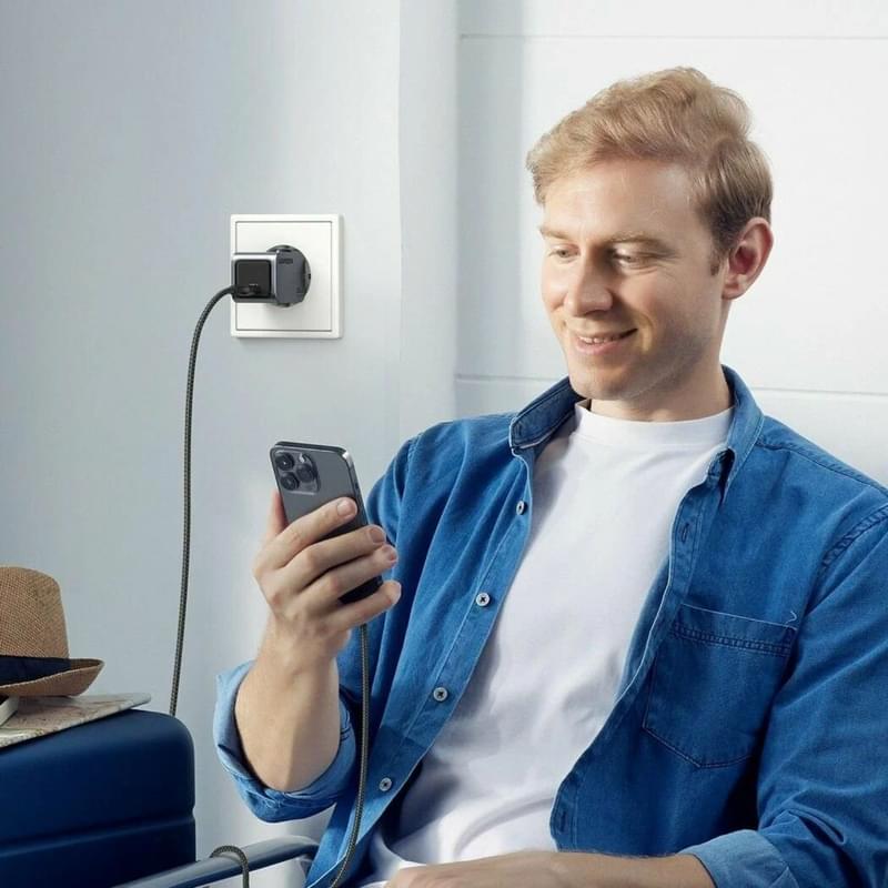 Адаптер питания UGREEN X703 Nexode Pro 30W GaN 1*Type-C (35006) - фото #5, Technodom.kz