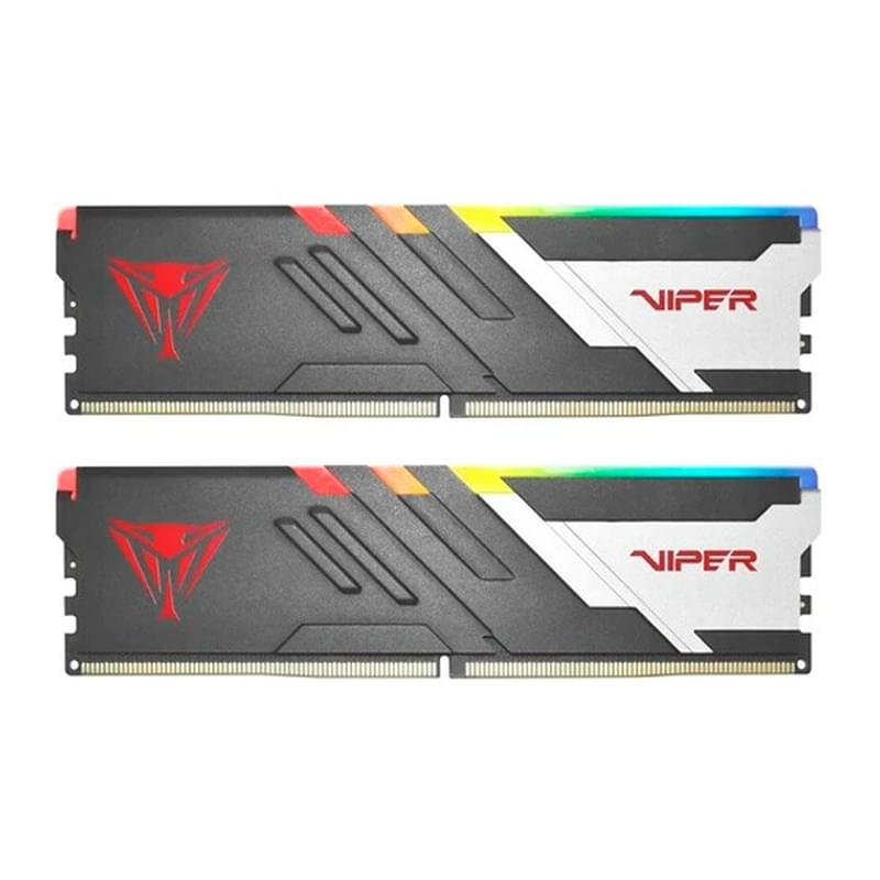 Оперативная память DDR5 DIMM 32GB(16GBx2)/6000Mhz Patriot VIPER Venom RGB [PVVR532G600C30K] - фото #1, Technodom.kz