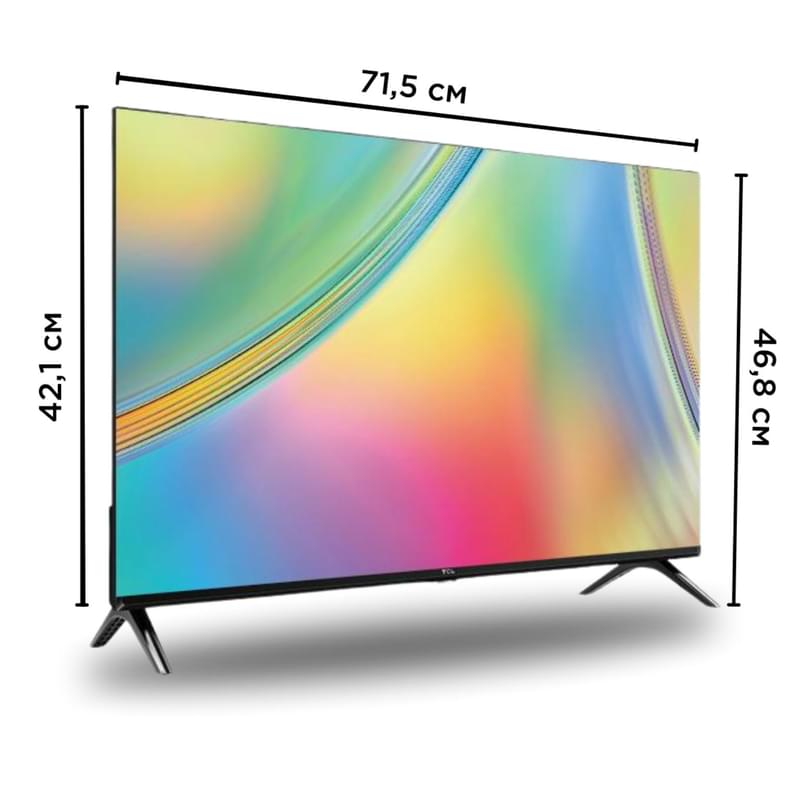 TCL 32" 32S5400 FHD Google TV теледидары - фото #2, Technodom.kz