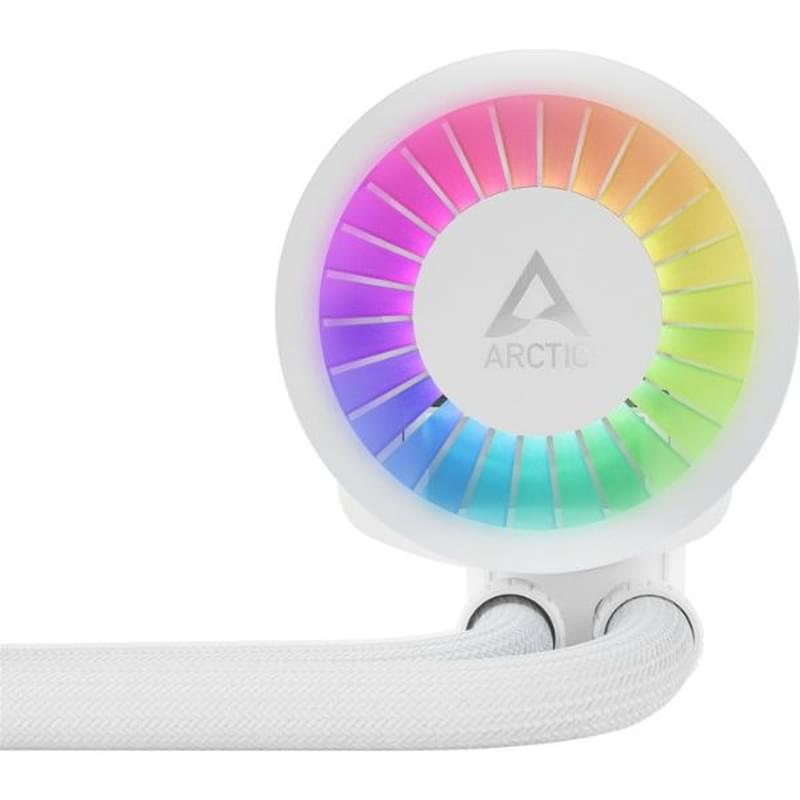 Система жидкостного охлаждения для CPU ARCTIC Liquid Freezer III - 420 ARGB White [ACFRE00153A] - фото #1, Technodom.kz