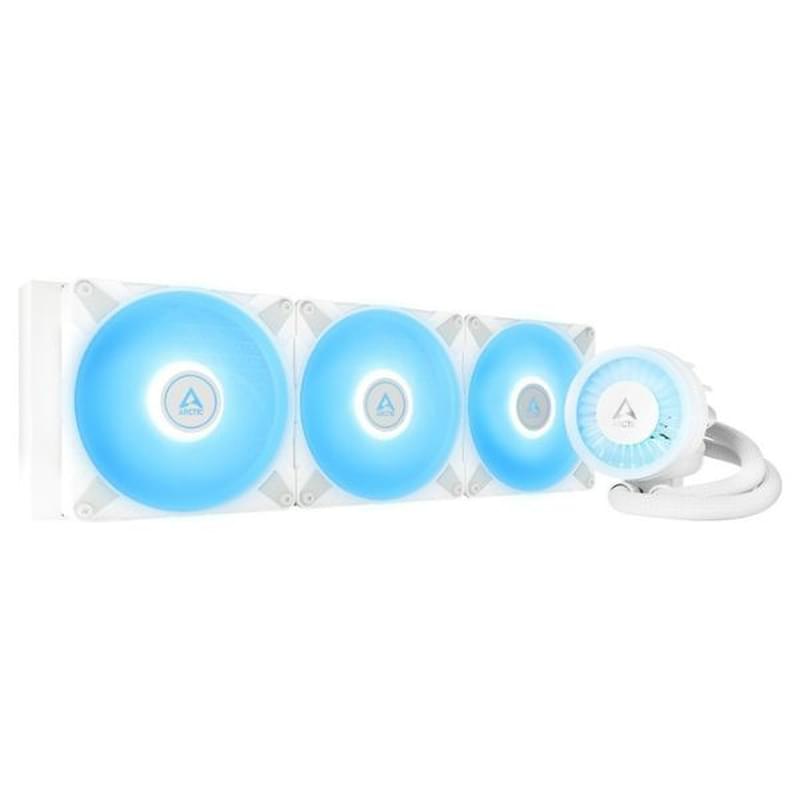 Система жидкостного охлаждения для CPU ARCTIC Liquid Freezer III - 420 ARGB White [ACFRE00153A] - фото #2, Technodom.kz