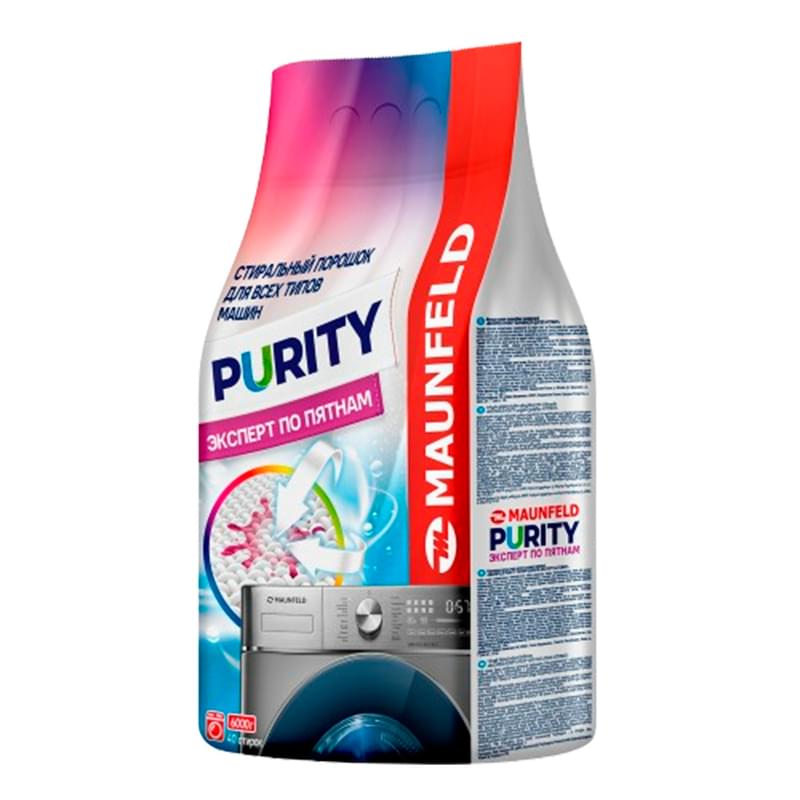Maunfeld Purity Дақ сарапшысы Automat 6000г (MWP6000BM) кір жуғыш ұнтағы - фото #1, Technodom.kz