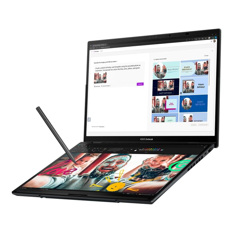Ультрабук Asus Zenbook Duo 14 OLED U9 285H / 32GB / SSD1000 / 14 / Win11 / (UX8406CA-QL200W) - фото #10, Technodom.kz