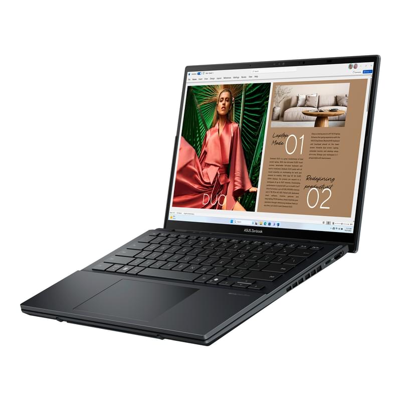 Ультрабук Asus Zenbook Duo 14 OLED U9 285H / 32GB / SSD1000 / 14 / Win11 / (UX8406CA-QL200W) - фото #9, Technodom.kz