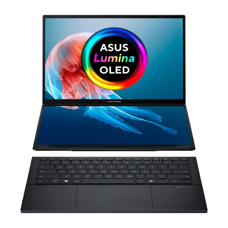 Ультрабук Asus Zenbook Duo 14 OLED U9 285H / 32GB / SSD2000 / 14 / Win11 / (UX8406CA-PZ197W) - фото #2, Technodom.kz