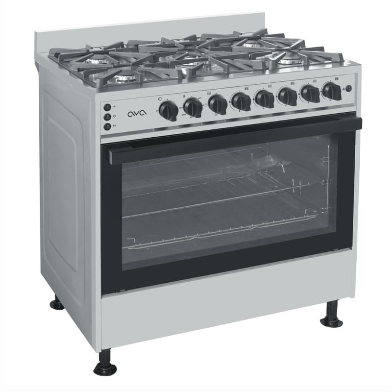 Плита комбинированная AVA FSC-900GE5-S - фото #1, Technodom.kz