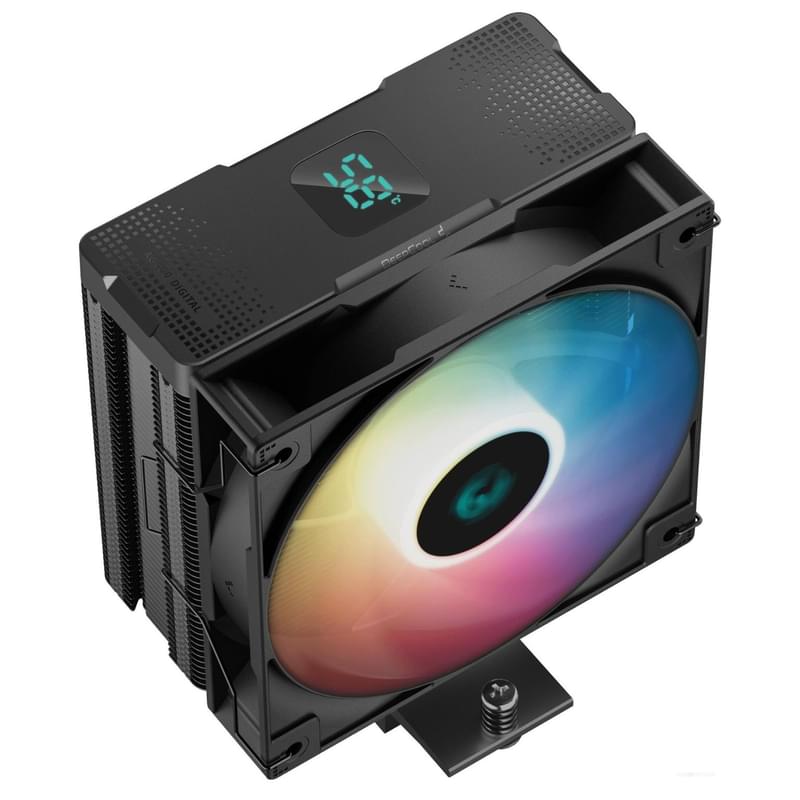 Кулер для CPU Deepcool Deepcool AG400 DIGITAL ARGB Black [R-AG400-BKADMN-G-1] - фото #2, Technodom.kz