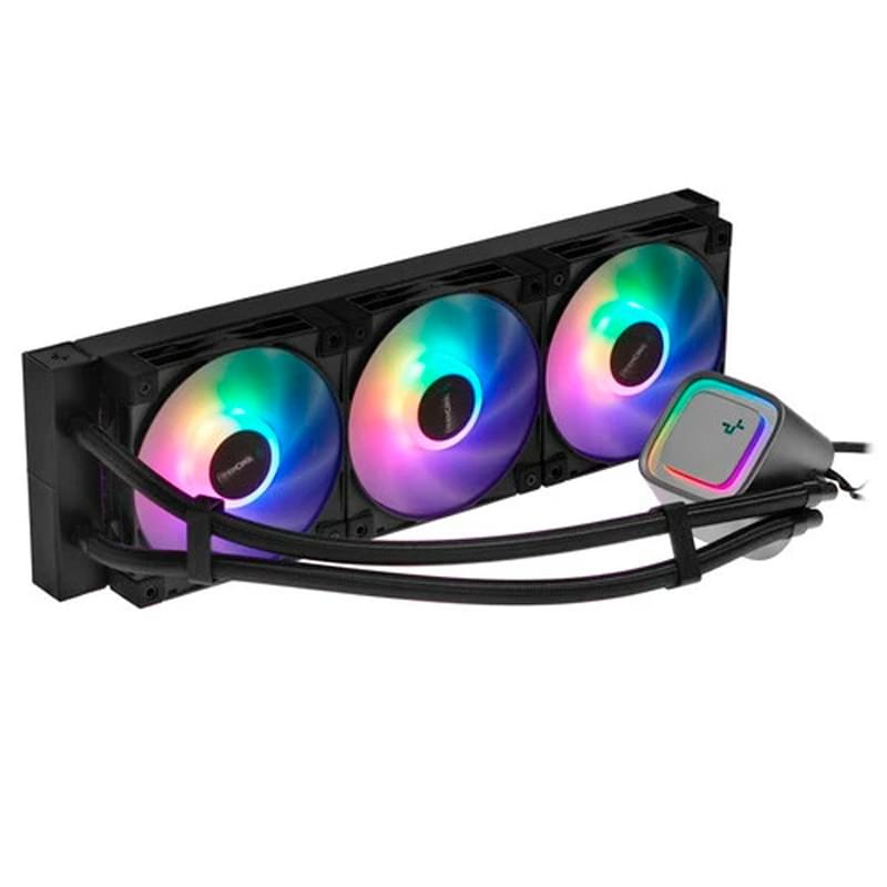 Система жидкостного охлаждения для CPU Deepcool LS720 ARGB Black [R-LS720-BKAMNT-G-1] - фото #0, Technodom.kz