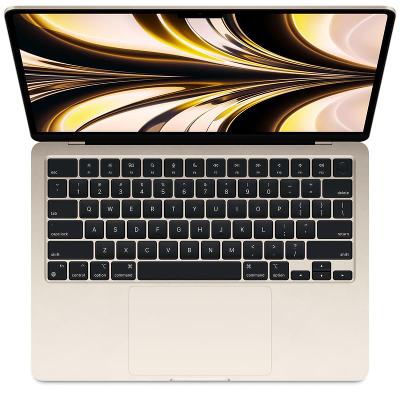 Apple MacBook Air 13" M2 Ноутбугі 256 Starlight 2024 (MC7W4RU/A) - фото #1, Technodom.kz