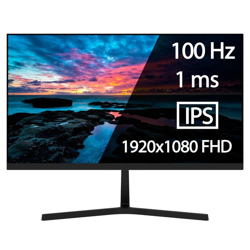 Монитор 27'' Neo SO27FIW10NB 1920×1080 16:9 IPS 100ГЦ (HDMI+VGA) Black - фото #0, Technodom.kz