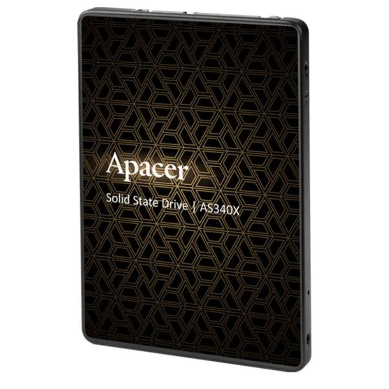 Ішкі SSD 2.5" 7мм 480GB Apacer AS340X SATA-III 3D TLC [AP480GAS340XC-1] - фото #1, Technodom.kz