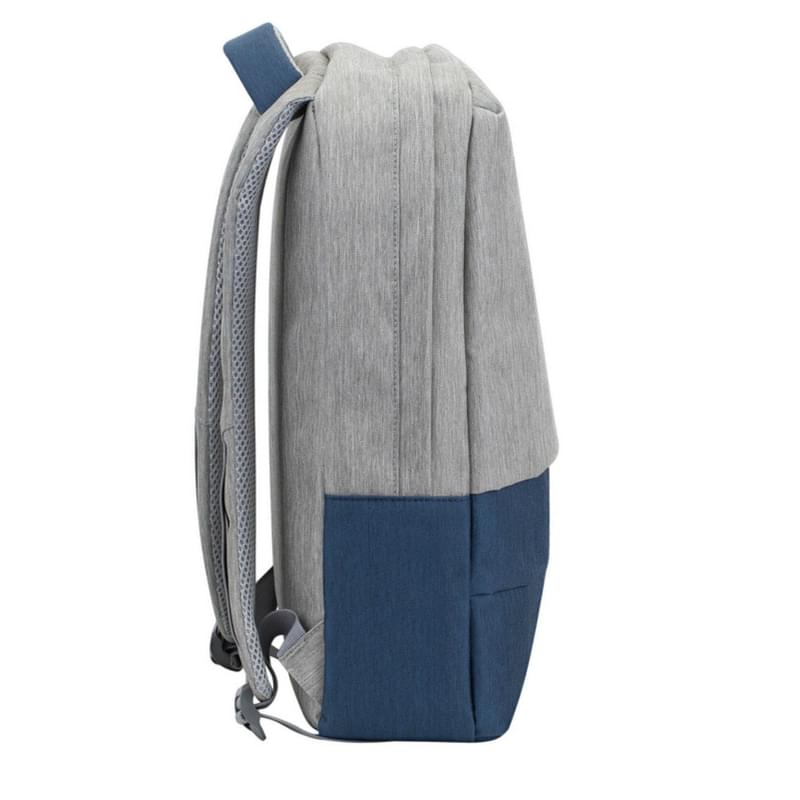 RIVACASE 7562 grey/dark blue ноутбук рюкзактары 15,6" (7562 grey/dark blue) - фото #5, Technodom.kz