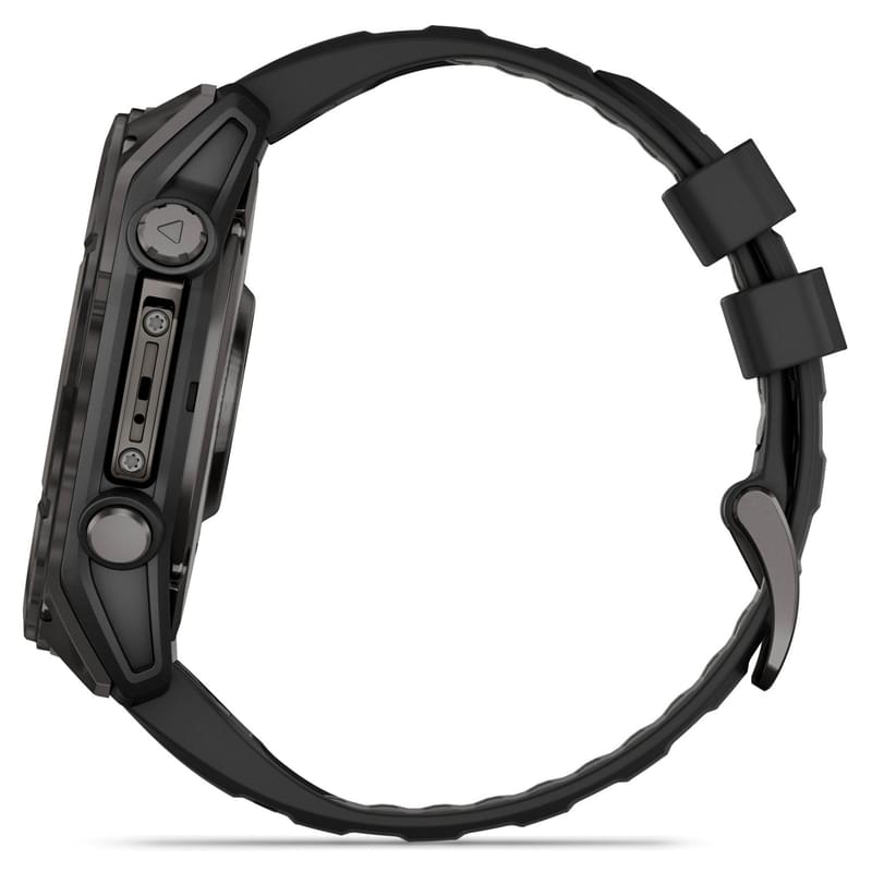 Смарт-часы Garmin Fenix 8 51mm сапфир темный силикон 010-02905-21 - фото #4, Technodom.kz