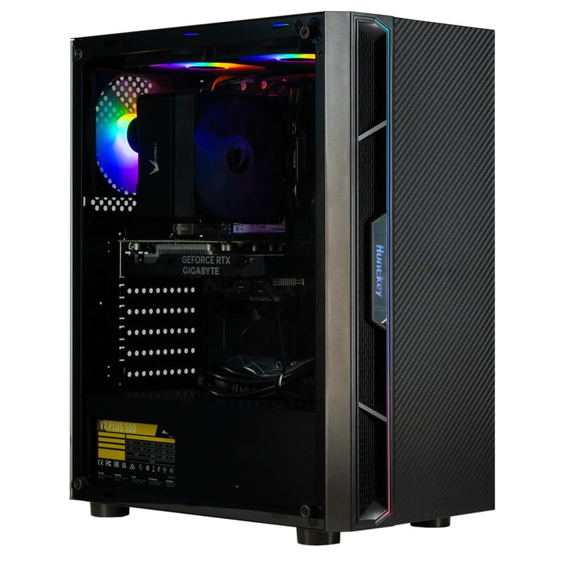 Игровой Компьютер Neo Game A02 (Ci3 12100F/RTX 3050 6GB/16GB/SSD 1TB/H610M/Mana BK/Win11) - фото #0, Technodom.kz