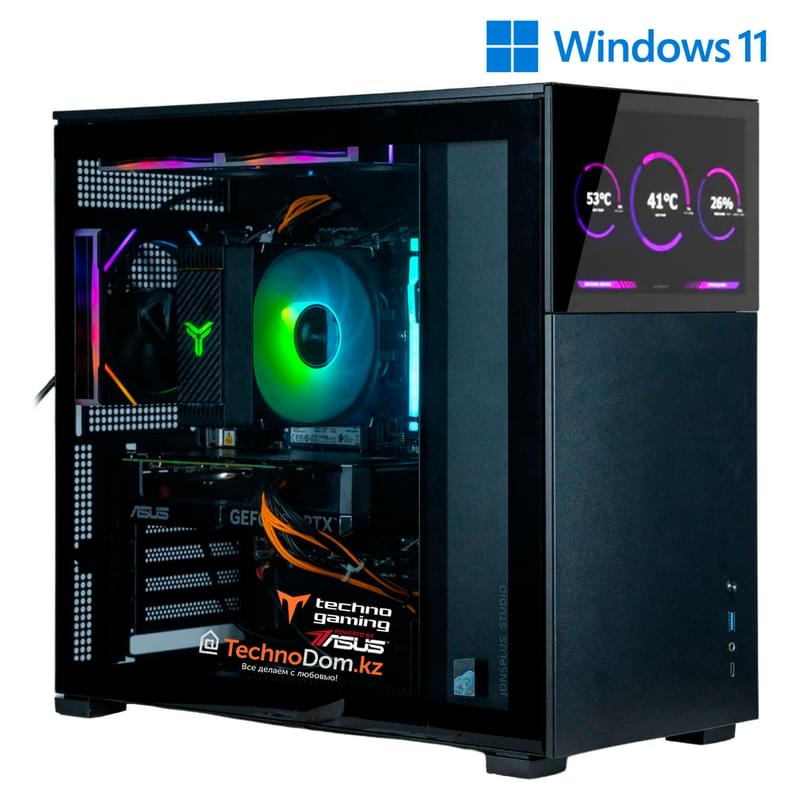 TechnoGaming ойын ПК 195(AR5-7600/RTX 4060 8GB/D5 16GB/SSD 1TB/B650 WIFI/D41 SC STD BK) Win 11 - фото #0, Technodom.kz