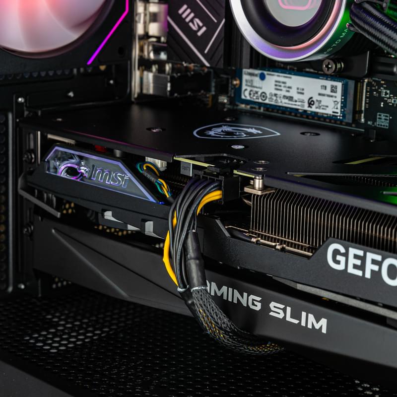 Игровой компьютер TechnoGaming (Ci7-13700F/RTX 4060TI 16GB/D5 32GB/SSD 1TB/B760 WIFI/СЖО/D300 BK) - фото #5, Technodom.kz