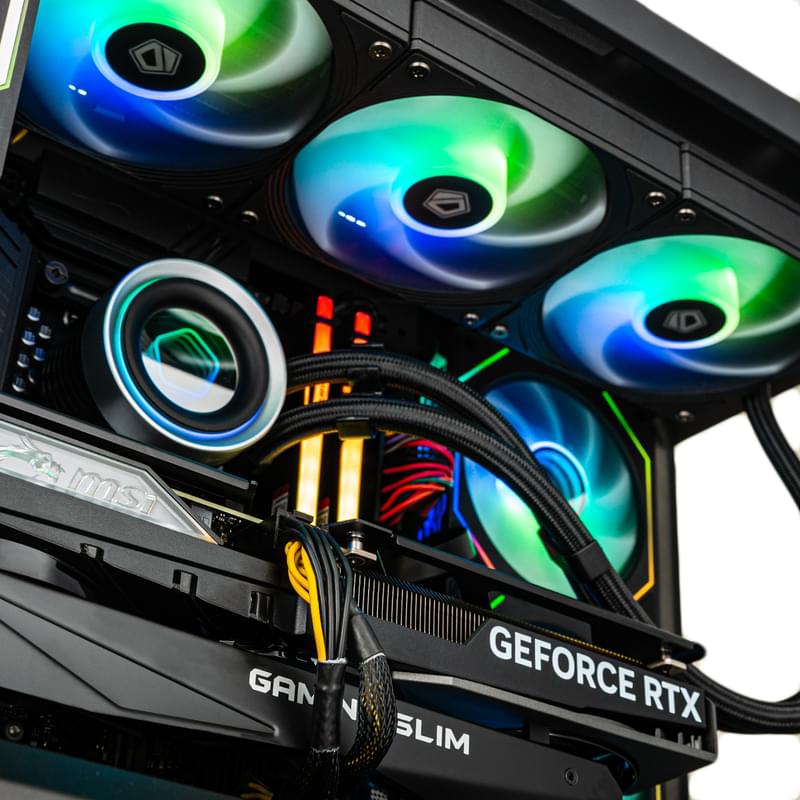 Игровой компьютер TechnoGaming (Ci7-13700F/RTX 4060TI 16GB/D5 32GB/SSD 1TB/B760 WIFI/СЖО/D300 BK) - фото #7, Technodom.kz