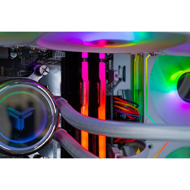 Игровой компьютер TechnoGaming (AR7-7700/RTX 4060TI 16GB/D5 32GB/SSD 1TB/B650 WIFI/СЖО/D300 WH) - фото #4, Technodom.kz