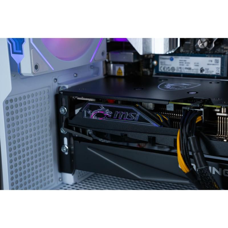Игровой компьютер TechnoGaming (AR7-7700/RTX 4060TI 16GB/D5 32GB/SSD 1TB/B650 WIFI/СЖО/D300 WH) - фото #8, Technodom.kz