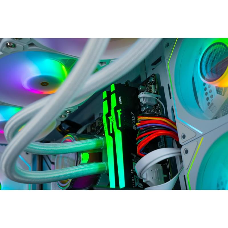 Игровой компьютер TechnoGaming (AR7-7700/RTX 4060TI 16GB/D5 32GB/SSD 1TB/B650 WIFI/СЖО/D300 WH) - фото #12, Technodom.kz