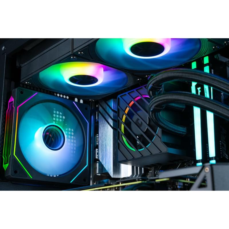 TechnoGaming ойын компьютері (AR7-9700X/RTX 4070S 12GB/D5 32GB/SSD 2TB/B650 WIFI/СЖО/D300 BK) - фото #18, Technodom.kz