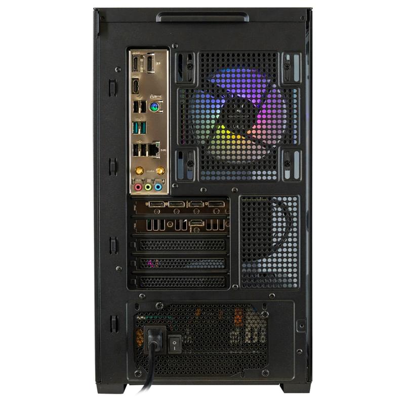 Игровой компьютер TechnoGaming (Ci7-13700F/RTX 4070S 12GB/D5 32GB/SSD 2TB/B760 WIFI/СЖО/D300 BK) - фото #3, Technodom.kz