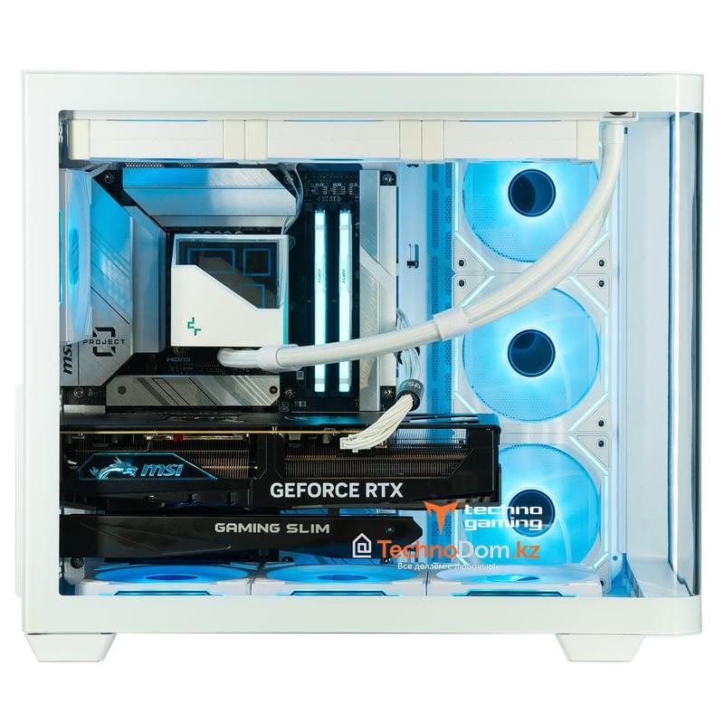 TechnoGaming ойын компьютері (Ci7-14700F/RTX 4080S 16GB/D5 64GB/SSD 2TB/Z790 WIFI/СЖО/M580 WH) - фото #2, Technodom.kz