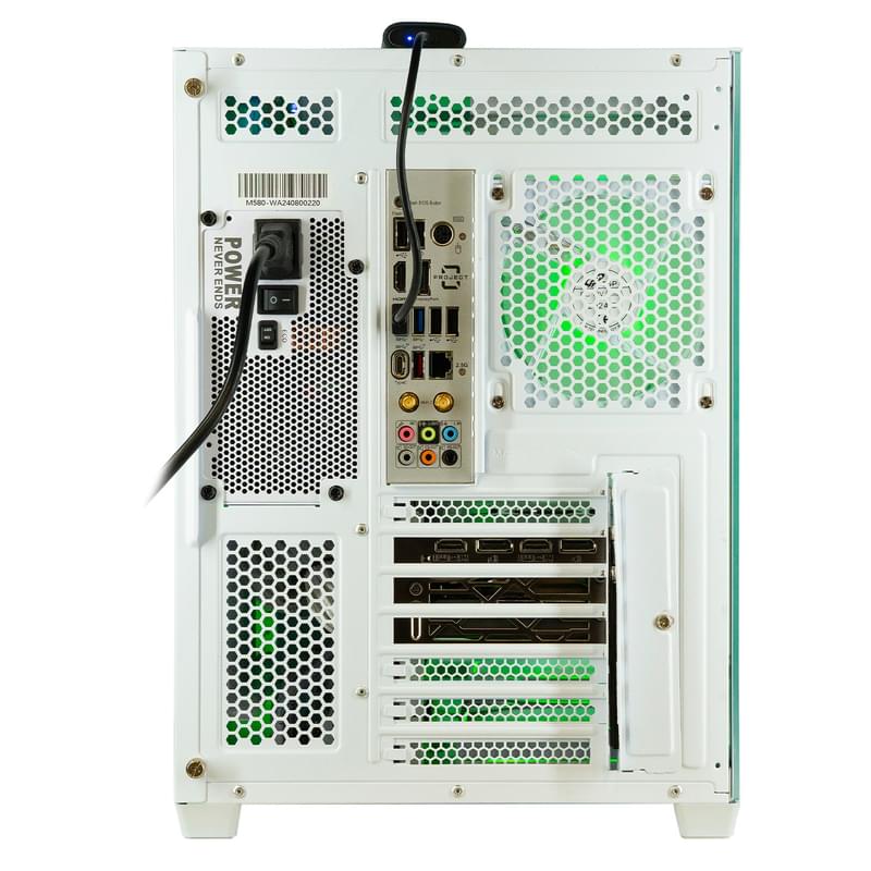 TechnoGaming ойын компьютері (Ci7-14700F/RTX 4080S 16GB/D5 64GB/SSD 2TB/Z790 WIFI/СЖО/M580 WH) - фото #3, Technodom.kz